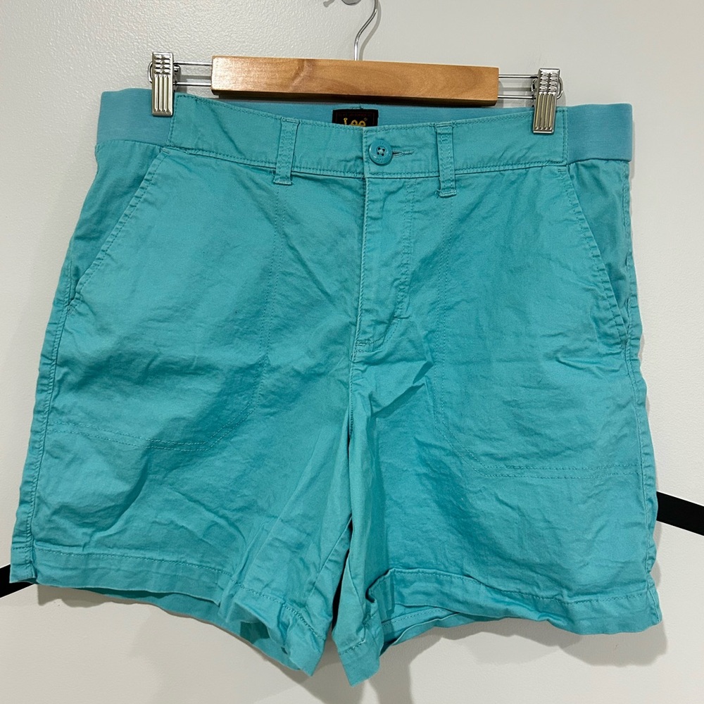 12 women’s Lee cotton Aqua Shorts